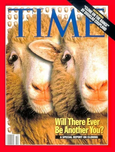 Dolly na okładce magazynu Time - wydanie z 10 marca 1997 roku