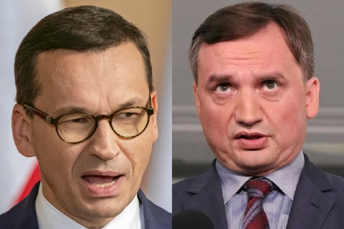 Pomiędzy Morawieckim a Ziobrą miało dojść do starcia ws. ustawy covidowej - podaje gazeta.pl