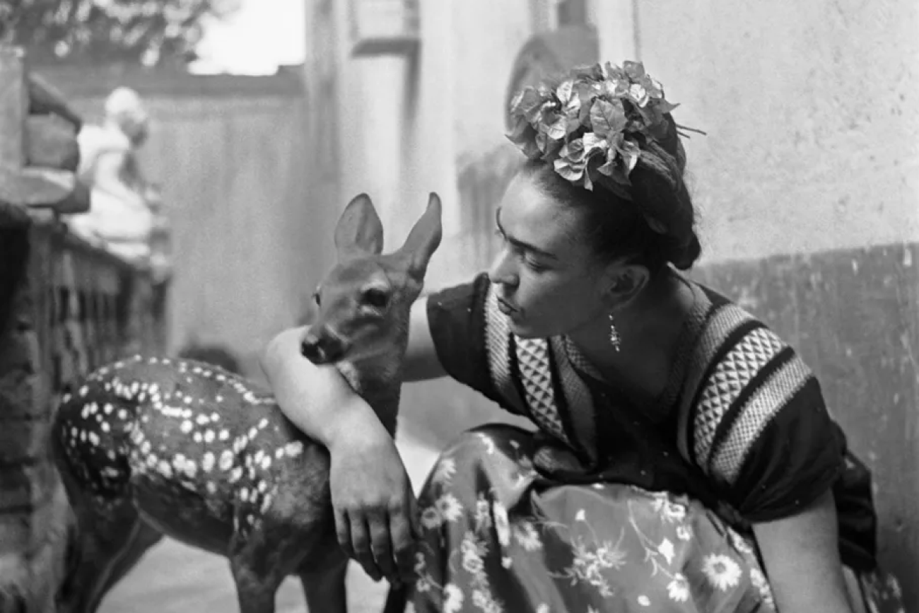 Frida z jelonkiem Granizo (1939)