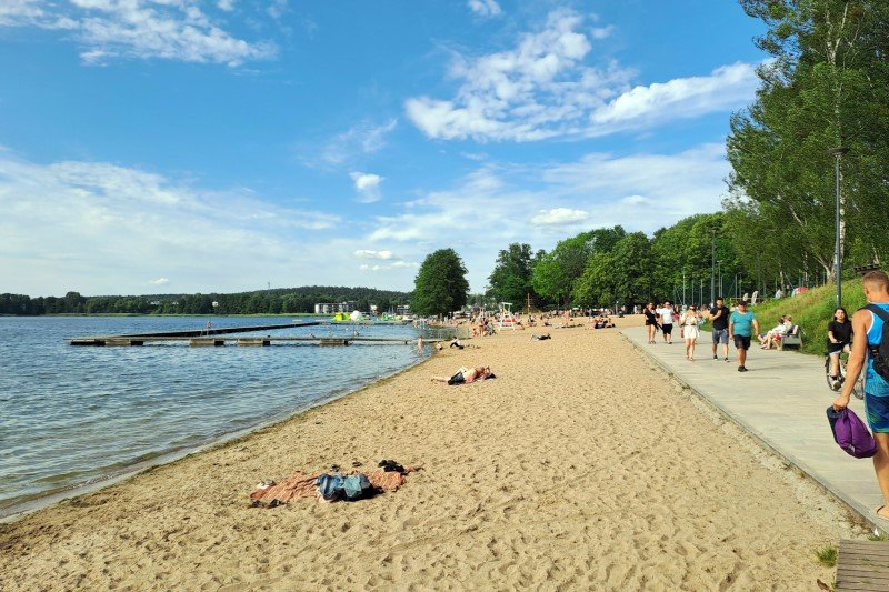 Jezioro Ukiel w Olsztynie