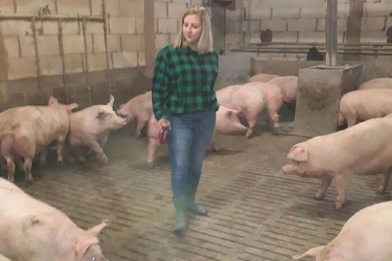Patrycja Stempniak jest producentką bydła i świń