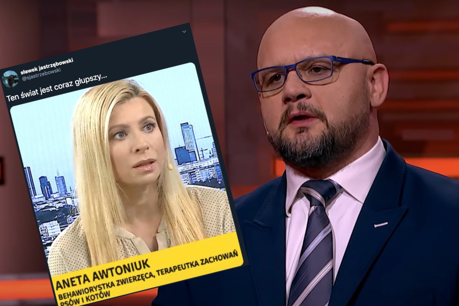 Aneta Awtoniuk odpowiedziała na komentarz Sławomira Jastrzębowskiego.