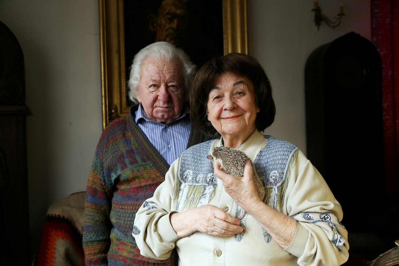 Hanna i Antoni Gucwińscy. Na prośbę rodziny zmieniono termin pogrzebu byłego dyrektora wrocławskiego ZOO